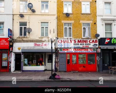 Neue Cross Road Stockfoto