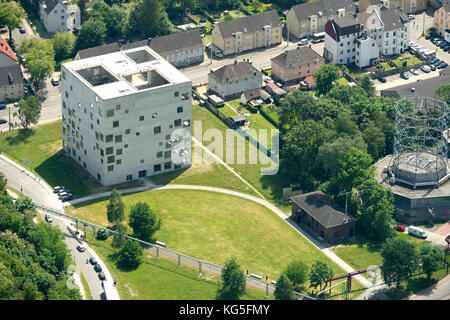 Folkwang Universität der Künste, SANAA-Gebäude, Zeche Zollverein, Essen, Nordrhein-Westfalen, Deutschland Stockfoto