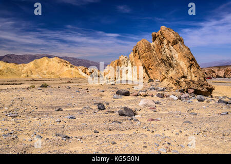 Die USA, Kalifornien, Death Valley National Park, 20 mule Team Canyon, Furnace Creek waschen Stockfoto