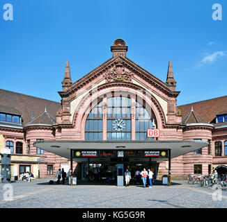 Osnabrück, Niedersachsen, Portal Hauptbahnhof Stockfoto