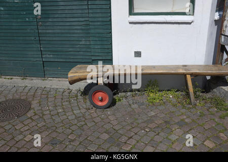 Aarhus, Kulturhauptstadt 2017 - Upcycling Bank Stockfoto