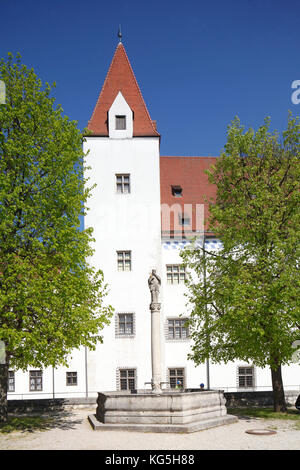 Neues Schloss, Bayerisches Armeemuseum, Ingolstadt, Oberbayern, Bayern, Deutschland, Europa Stockfoto