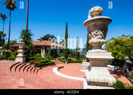 Guest Villa an Hearst Castle, Big Sur, Kalifornien, USA Stockfoto