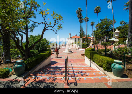 Guest Villa an Hearst Castle, Big Sur, Kalifornien, USA Stockfoto