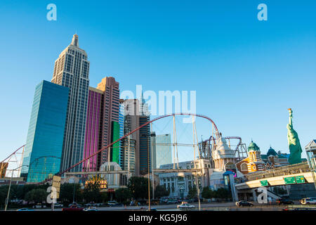 Hotel New York, Las Vegas, Nevada, USA Stockfoto