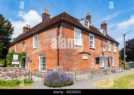 England, Hampshire, Chawton, Jane Austen's Haus und Museum Stockfoto