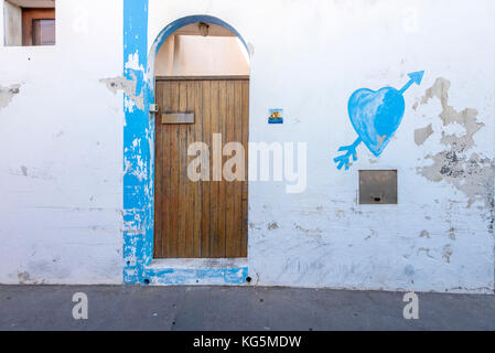 Dorf in der Nähe von Stromboli in Messina, Sizilien, Italien, Europa. Stockfoto