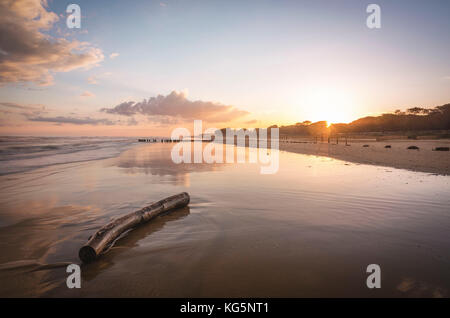 Bibione, Bezirk von Venedig, Venetien, Italien. Stockfoto