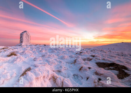 Monte rexia, faiallo Pass, Park der Beigua, der Provinz Genua, Ligurien, Italien, Europa Stockfoto