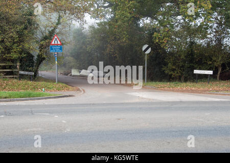 Frische fliegen - Trinkgeld für Bettmatratzen und Bauherren Abfälle in Iver, Buckinghamshire, Großbritannien Stockfoto