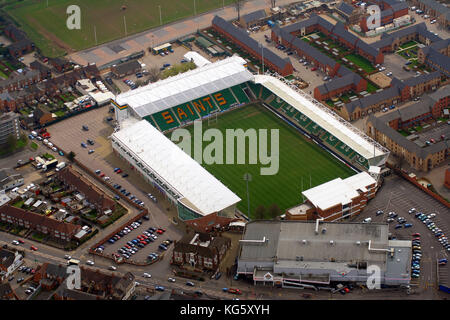 Luftaufnahmen, Franklins Gärten, Northampton GROSSBRITANNIEN Stockfoto