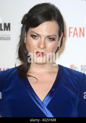 Oct 06, 2017 - Daniela Vega Teilnahme an "eine fantastische Frau 'UK Premiere, Odeon Leicester Square in London, England, Großbritannien Stockfoto