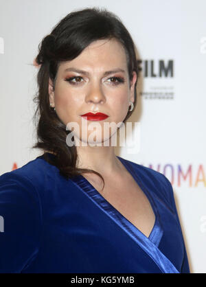 Oct 06, 2017 - Daniela Vega Teilnahme an "eine fantastische Frau 'UK Premiere, Odeon Leicester Square in London, England, Großbritannien Stockfoto