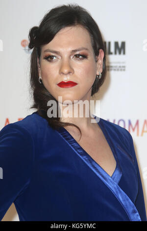 Oct 06, 2017 - Daniela Vega Teilnahme an "eine fantastische Frau 'UK Premiere, Odeon Leicester Square in London, England, Großbritannien Stockfoto