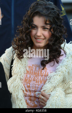 Katie Melua Britische Liedermacherin und Performerin, London 2004, UK, England Stockfoto