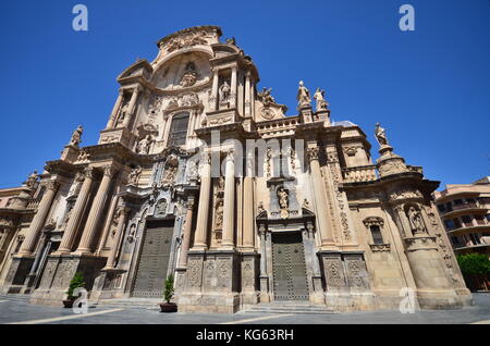 Kathedrale von Murcia Stockfoto