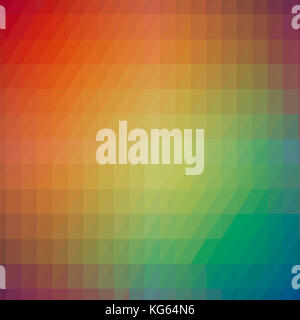 Abstrakte farbenfrohe Dreieck Hintergrund Stockfoto