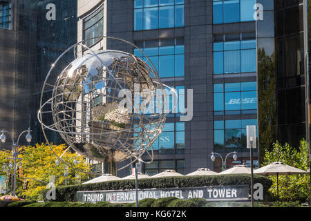 Trump International Hotel & Tower, Columbus Circle, NYC, USA Stockfoto