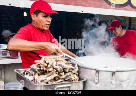 Street Food Lima, Peru. Stockfoto