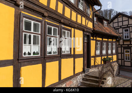 Europastadt Stolberg Harz Stockfoto