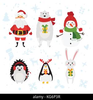 Weihnachten und neues Jahr Zeichen Stock Vektor