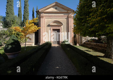 Zeitgenössische Bilder von Villa Cetinale, Siena Italien, Stockfoto