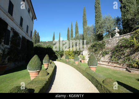 Zeitgenössische Bilder von Villa Cetinale, Siena Italien, Stockfoto