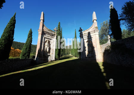 Zeitgenössische Bilder von Villa Cetinale, Siena Italien, Stockfoto