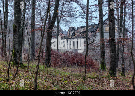 Vergessene Orte im Harz Albrechtshaus Stockfoto