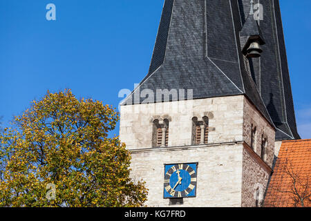 Kirchturm Osterwieck Stockfoto