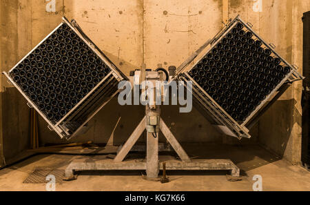 Verneuil, Frankreich - Juni 8, 2017: gyropalette bei Nowack - layour Champagner in der Champagne, Frankreich. Stockfoto