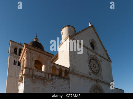 Basilica di San Francesco, Assisi, Umbrien, Italien Stockfoto