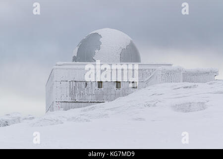 Nationalpark Harz Sonnenaufgang auf dem brockenplateau Harz Stockfoto