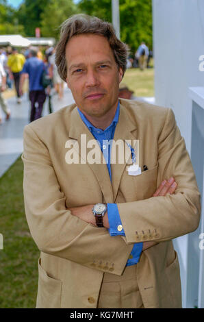 Charles Gordon-Lennox, 11 Herzog von Richmond, Herr März, Inhaber und Gründer des Goodwood Estate, Goodwood, England, Großbritannien 2004 Stockfoto