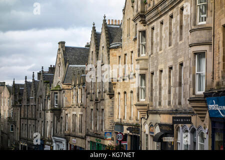 Cockburn Street, Edinburgh, Schottland, Großbritannien. Altstadt von Edinburgh. Stockfoto