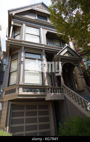 710 Ashbury Street ehemalige Haus von Grateful Dead, San Francisco Stockfoto