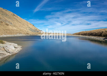 Mountain Lake Reflexion - große See auf den pelister, Mazedonien Stockfoto
