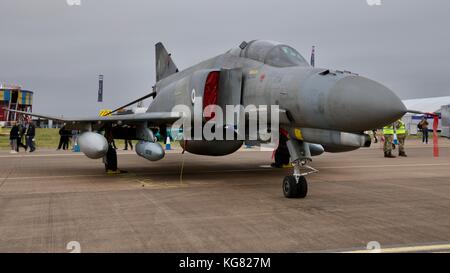 Hellenic Air Force F-4 E Phantom auf Static Display an der Royal International Air Tattoo 2017 Stockfoto