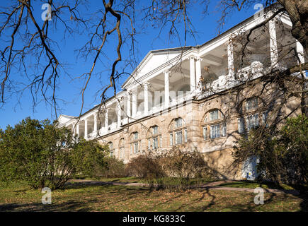 Saint-Petersburg, Russland - November 02, 2017: Cameron Galerie - Architektur Denkmal in Catherine Park in Zarskoje Selo Stockfoto