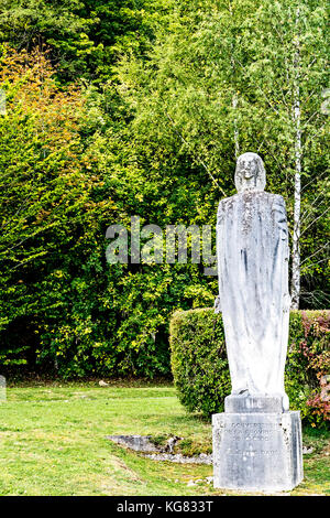 Domremy-la-Pucelle (Frankreich, Lothringen): Geburtsort von Joan d'Arc; Gedenkstätte und Kirche Stockfoto