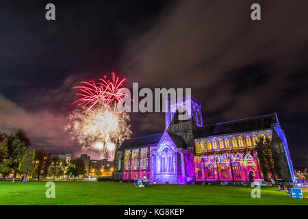 Paisley Feuerwerk spektakuläre 2017 Stockfoto