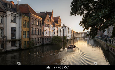 Gent, Belgien, Herbst Herbst 2017 Stockfoto