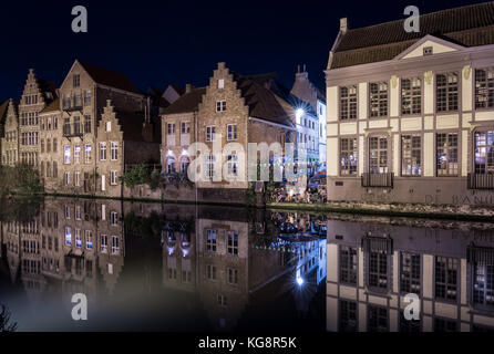 Gent, Belgien, Herbst Herbst 2017 Stockfoto