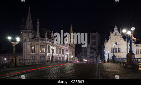 Gent, Belgien, Herbst Herbst 2017 Stockfoto