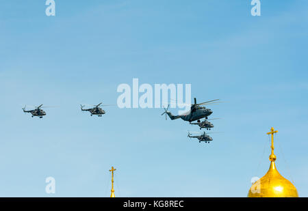 Militärparade in Moskau, Russland, 2015 Stockfoto