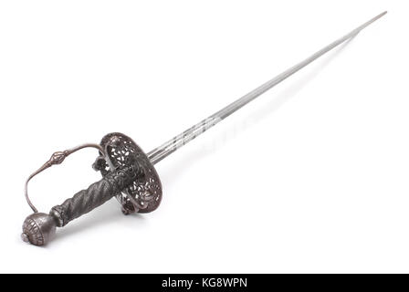 Schwert (rapier) der französischen Edel mit spanischen Blade. Frankreich, 18. Jahrhundert Stockfoto