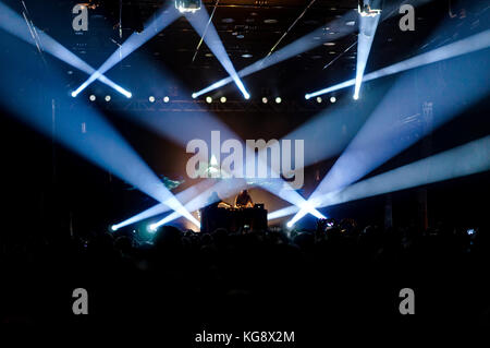 Iceland Airwaves 2017 Konzert Harpa Stockfoto