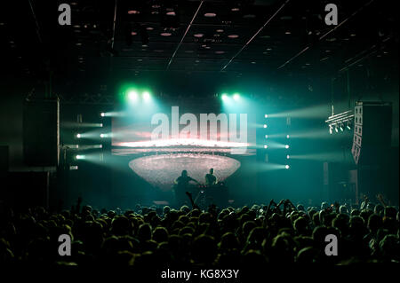 Iceland Airwaves 2017 Konzert Harpa Stockfoto