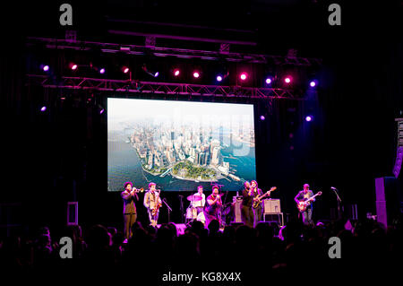 Iceland Airwaves 2017 Konzert Harpa Stockfoto