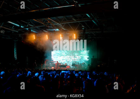 Iceland Airwaves 2017 Konzert Harpa Stockfoto